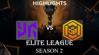 YANGON GALACTICOS vs NEON ESPORTS - ELITE LEAGUE SEASON 2 HIGHLIGHTS.