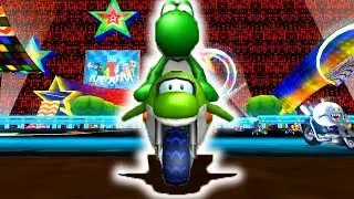 Mario Kart Wii - Custom Tracks Desert Cup 150cc (Yoshi Gameplay)