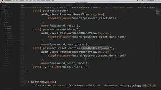 Python Django Tutorial  Full Featured Web App Part 12   Email and Password Reset