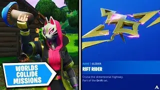 All WORLDS COLLIDE MISSIONS and REWARDS on Fortnite Season X...