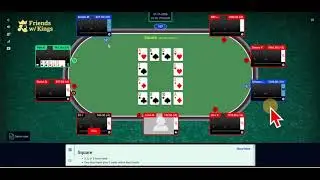 FWK   Don had internet issues and was folded with quad K