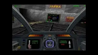 Let's Play Descent (Blind) #01 - Robot Blastin' in the Lunar Tunnels!