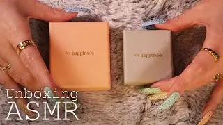 ASMR Hey Happiness Jewelry Unboxing (🎧 soft spoken, tapping, jewellery sounds)