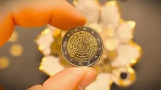 Открываем роллы 2 евро монет - октябрь 2025