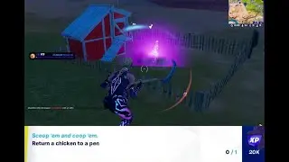 Fortnite - Return a chicken to a pen
