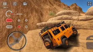 🚘Offroad Drive Desert Gameplay | Realistic Car Physics + Damage  🏜️