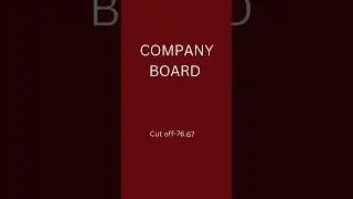 company board lgs result