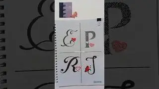 Letter art design 