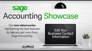 Sage Accounting   Edit Your Business Contact Information UKI