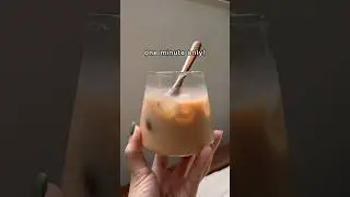 one minute cold milk tea #recipe #food #tea