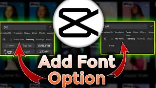 Add text option missing in capcut | Capcut add font problem