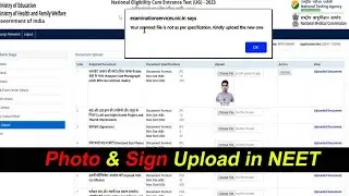 neet photo upload problem - neet pg 2023 otp not received - neet correction window 2023 last date
