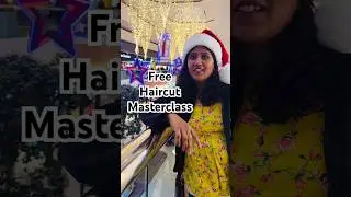 FREE Advanced Layer Cut + Bouncy Blow-Dry Masterclass ✂️💨 | LIVE on YouTube #londontamil #ytshorts