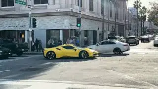 Cars spotting in Beverly Hills 2024..