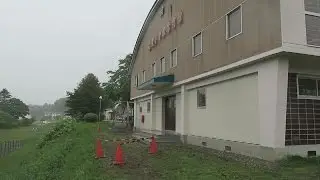 小学校の地面に亀裂 北海道函館市で震度６弱