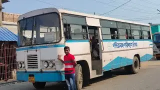 Extremely Highspeed & Skilled WBTC Bus Driving At NH 117 || Ramganga To Kolkata Bus Journey || WBTC|