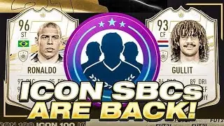 OMG ICON SBCS ARE BACK! BREAKING NEWS! FIFA 21 ULTIMATE TEAM