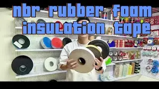 Rubber foam insulation tape,high temperature foam tape,foam rubber adhesive tape