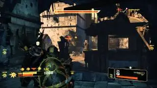 [Warhammer 40k: Space Marine] Lascannon gameplay