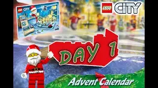 Day 1 | LEGO CITY Advent Calendar 2020 | Lego Set 60268 | Christmas Lego Time-Lapse