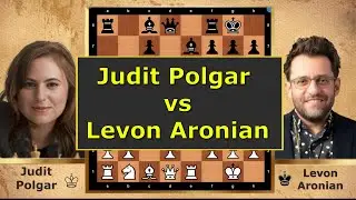 Polgar vs Aronian &ndash; Balanced Battle in the Marshall! #polgar  #MarshallAttack #chesslegends #aronian