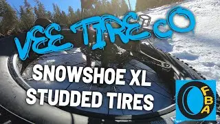 Test Ride | Vee Tire Co. Snowshoe XL Studded Silica Compound Black Fat Bike Tire | Fat Bike Asinine