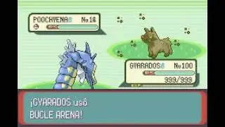 POKEMON EMERALD | GYARADOS | BUCLE ARENA | SAND TOMB