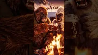 How do you know this? 🦧🦍 #Shorts #Funny #Bigfoot #Monkey #Gorilla