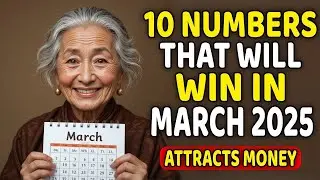 Lucky Numbers: 10 NUMBERS MOST LIKELY TO APPEAR IN MARCH 2025!