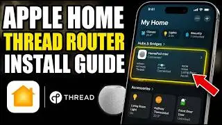 How to install Apple Home app with Thread border router - Step By Step