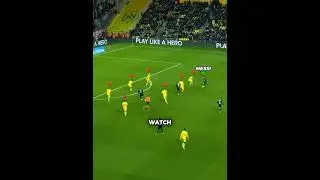 Only Messi Can Make That Pass😮&zwj;💨⚽️ #football