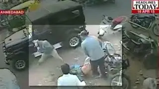 Caught On Camera: Two Groups Clash With Each Other With Swords