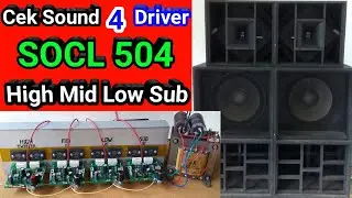 Cek Sound 4 Driver SOCL 504