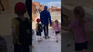 Kids DON&rsquo;T have fun in Marrakech #marrakech #morocco #travel #travelfamily