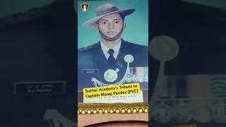 Honoring Captain Manoj Pandey PVC 🎖️ Sukhoi Academy&rsquo;s Heartfelt Tribute #Tribute #PVC #Army #lucknow