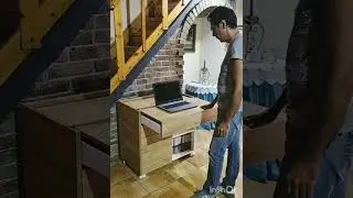 Scrivania trasformabile Artidesk Casciolo di Artema per lo smart working (working from home)