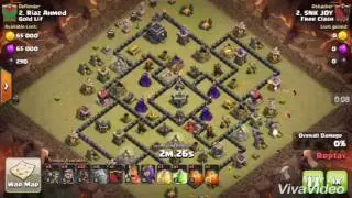 Clash of Clans - How to 3 Star Using GOWIPE (TH9 Special)