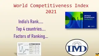 World competitiveness index 2021 # IMD# detail rankings