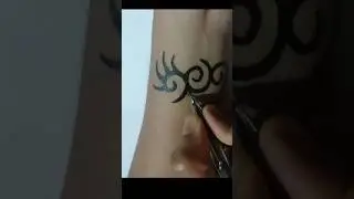 Design Celtic tribal knot | tattoo on arm cool #tattoo #shorts #viral #shortsvideo #tribal knot