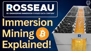 Immersion Bitcoin Mining Explained | Data Center Design | Top Bitcoin News Today | Rosseau