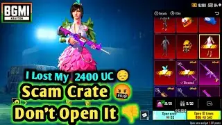 My Life Wrost M416 Fool Crate Opening | Scam Crate Don't Open It 🤬😡👎#bgmi #crateopening