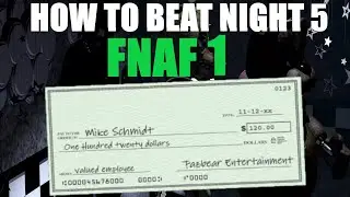 How to beat night 5 of FNAF