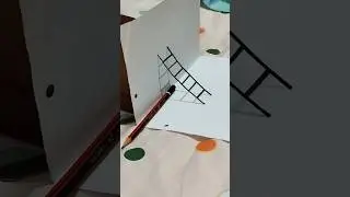 easiest 3D illusion 🤯 #art #artofindia #3dillusionart