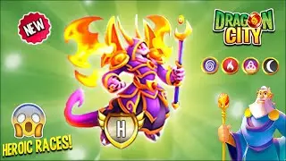 Dragon City - High Arcane Dragon, A brand new Heroic Race [First Look 2020] 😱