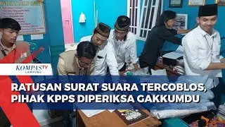 Temukan 233 Surat Suara Tercoblos, Pihak KPPS Diperiksa Gakkumdu