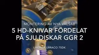 Byte av axlar i Lindner 75DK Grovkross