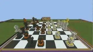 Minecraft - WorldEdit Chess on Robbit!