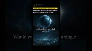 This Planet Is Covered in Razor-Sharp Glass 🌌😱 | #shorts #trending #viral #viralvideo #space
