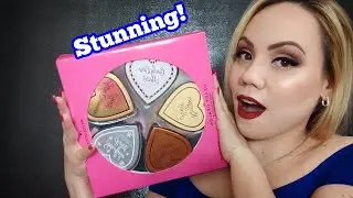 Набор хайлайтеров I Heart Revolution {Heart Heaven}! Обзор/Хайлайтер Revolution 2019 для светлой/бледной кожи