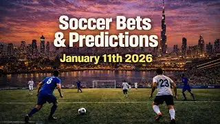 ⚽️SOCCER PICKS, BEST BETS, PROPS💰 1/11/26